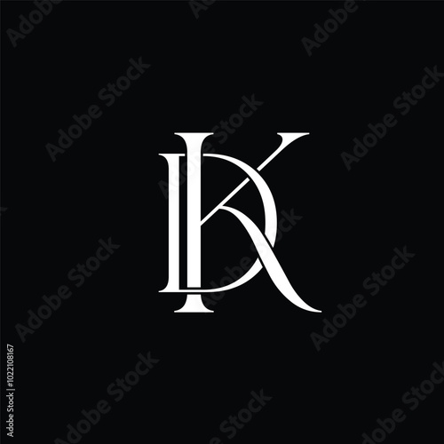 DK Letter logo, KD Letter Logo, Logo design, minimal-01