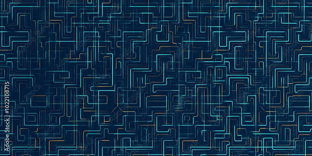 Abstract Technology Network: A captivating seamless pattern of interconnected lines, creating a complex digital landscape. It evokes a sense of interconnectedness, innovation. Abstract Technology Network: A captivating seamless pattern of interconnected lines, creating a complex digital landscape. It evokes a sense of interconnectedness, innovation.