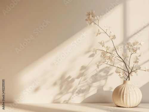 Elegant Flower Vase on a Table