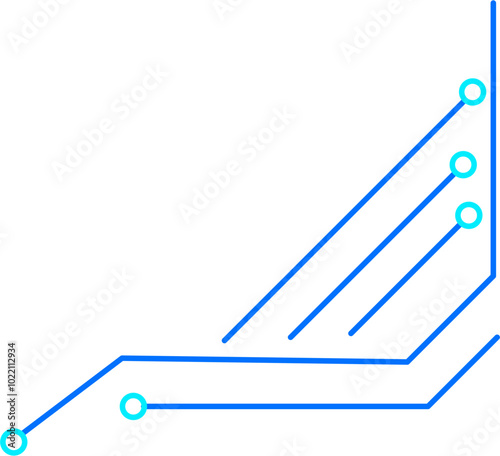 Cyber tech design element llustration vector