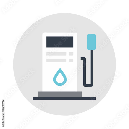 Gas station icon