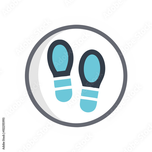 Footsteps icon