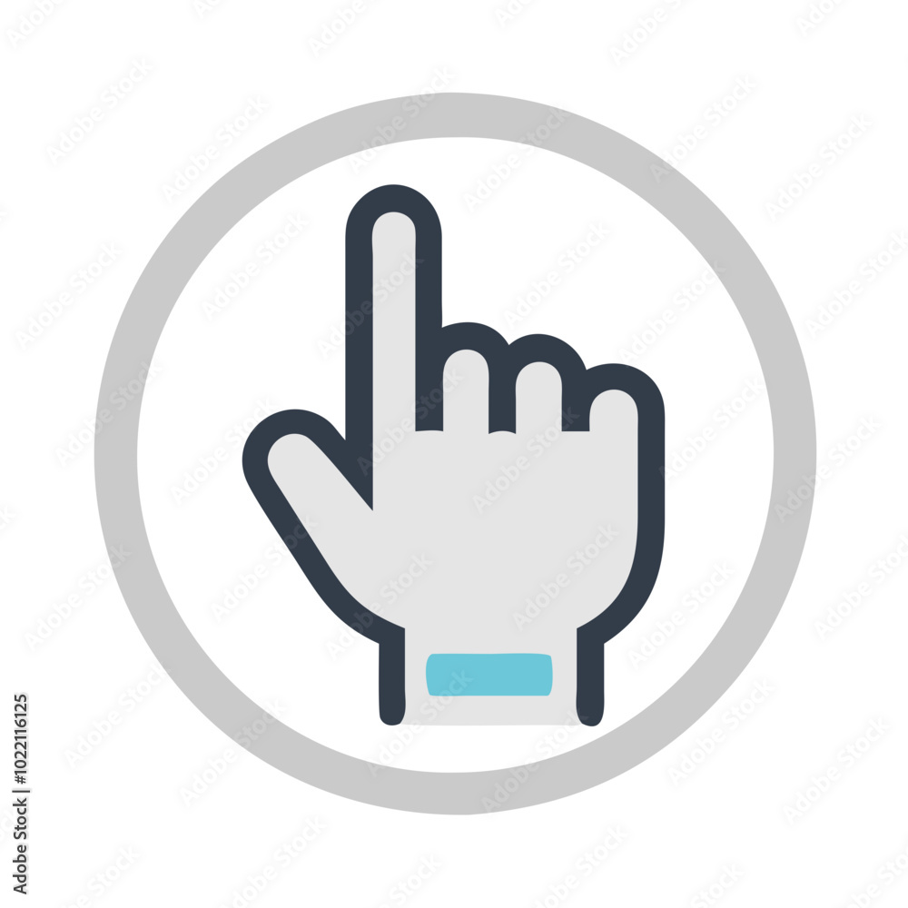 Pointing finger Pointing finger