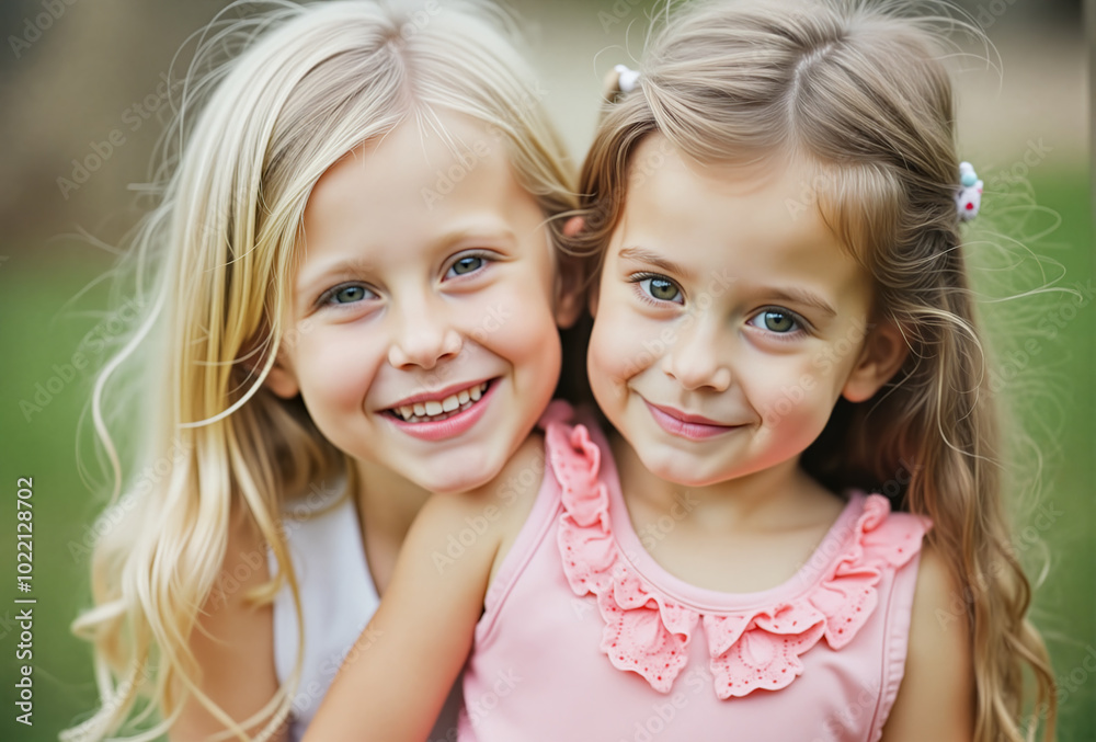 Little girls. Created with AI. High quality upscale and postproduction. Little girls. Created with AI. High quality upscale and postproduction.