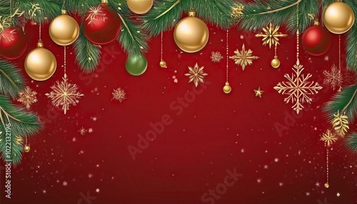 red christmas background