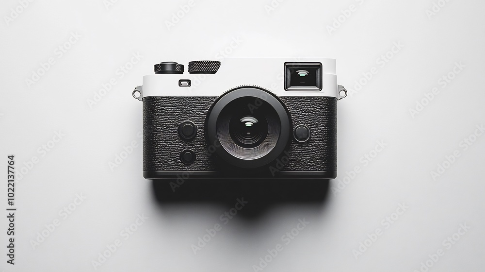 Action camera isolated on a bright white surface minimalist and functional design Action camera isolated on a bright white surface minimalist and functional design