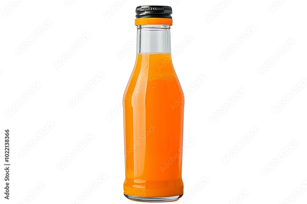 bottle of juice isolated on white background bottle of juice isolated on white background
