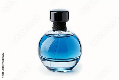 perfume bottle isolated on white background