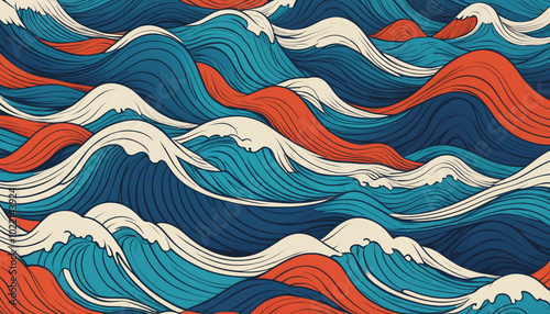 Abstract Illustration of Waves and Wavelike patterns | Gravity | Gradient descent