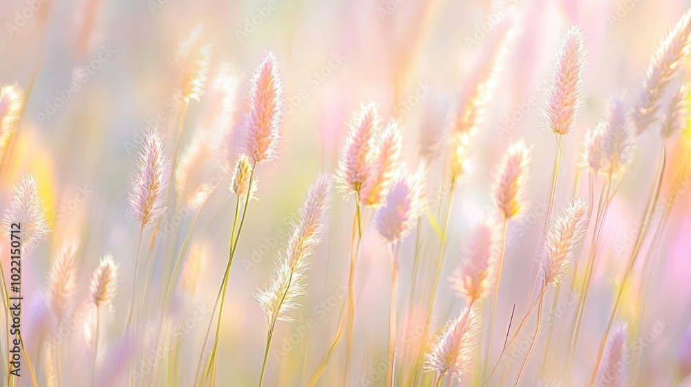 Soft Pastel Blossoms in Gentle Nature Light Soft Pastel Blossoms in Gentle Nature Light