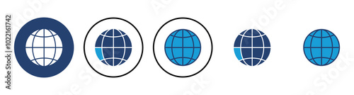Web icon vector. go to web icon. web click icon