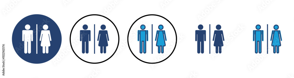 Toilet icon vector. restrooms icon vector. bathroom sign. wc, lavatory Toilet icon vector. restrooms icon vector. bathroom sign. wc, lavatory