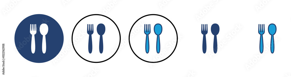 spoon and fork icon vector. spoon, fork and knife icon vector. restaurant icon spoon and fork icon vector. spoon, fork and knife icon vector. restaurant icon