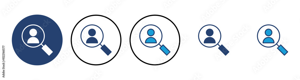 Hiring icon vector. Search job vacancy icon. Human resources concept. Recruitment Hiring icon vector. Search job vacancy icon. Human resources concept. Recruitment