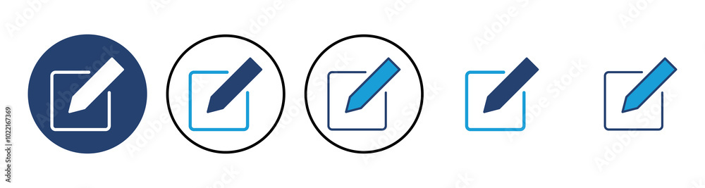 Edit icon vector. edit document icon. edit text icon. pencil. sign up Edit icon vector. edit document icon. edit text icon. pencil. sign up