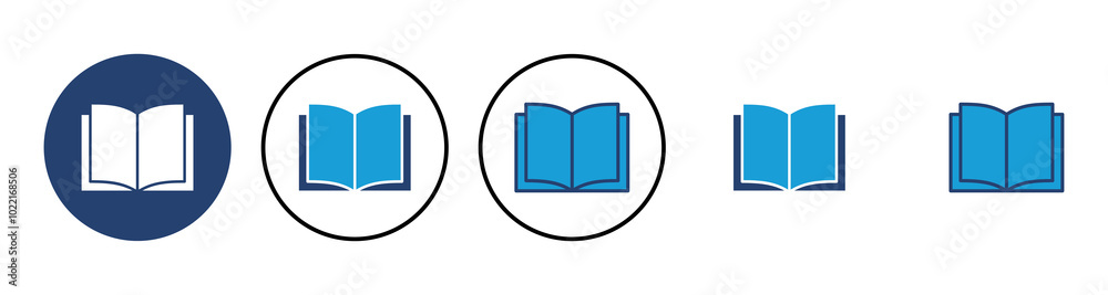 Book icon vector. open book icon vector. ebook icon Book icon vector. open book icon vector. ebook icon