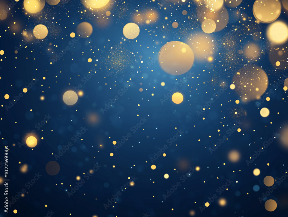 Abstract Gold and Blue Glitter Bokeh Background, Festive Celebration, Holiday Lights, Glowing Sparkles, Dreamy Blurred Lights, Elegant Backdrop for Parties, New Year, Christmas, Weddings, Event Design Abstract Gold and Blue Glitter Bokeh Background, Festive Celebration, Holiday Lights, Glowing Sparkles, Dreamy Blurred Lights, Elegant Backdrop for Parties, New Year, Christmas, Weddings, Event Design