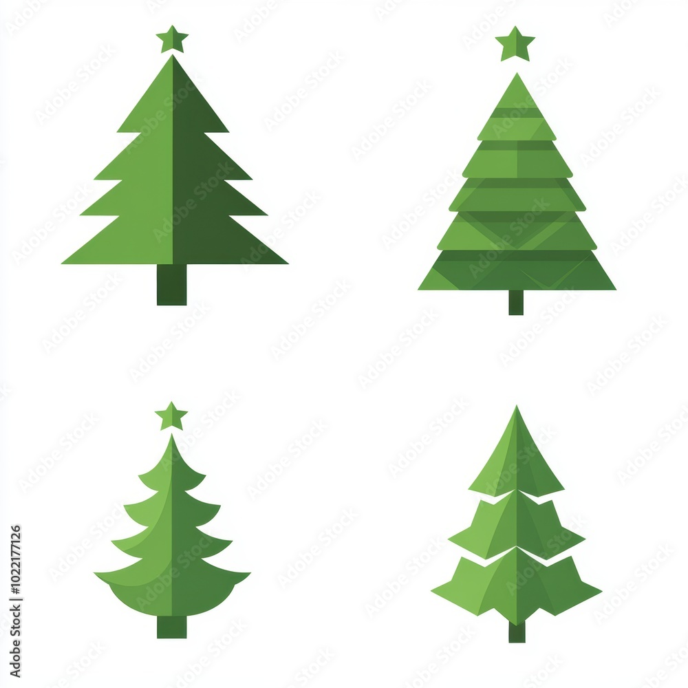 Vector illustration of Christmas tree Vector illustration of Christmas tree