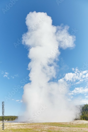 Yellowstone's Upper Geyser Basin, home to Old Faithful and more