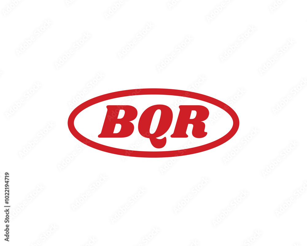 BQR logo design vector template. BQR BQR logo design vector template. BQR