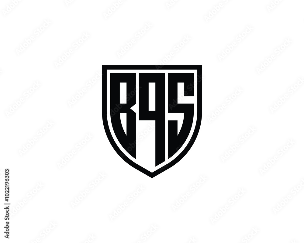 BQS logo design vector template. BQS BQS logo design vector template. BQS