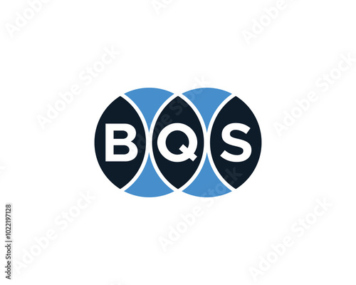 BQS logo design vector template. BQS photo