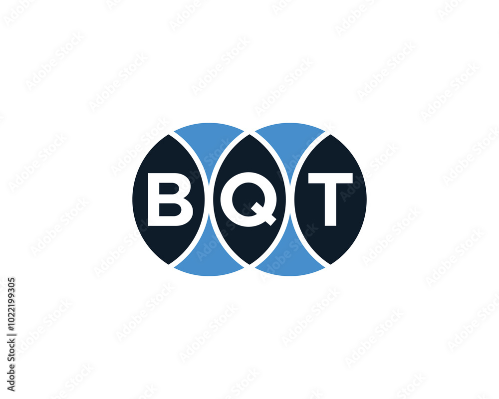 BQT logo design vector template. BQT BQT logo design vector template. BQT