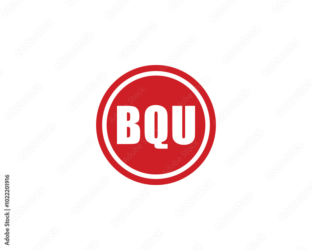BQU logo design vector template. BQU BQU logo design vector template. BQU