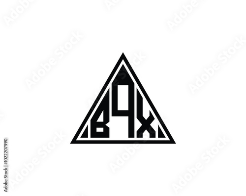 BQX logo design vector template. BQX