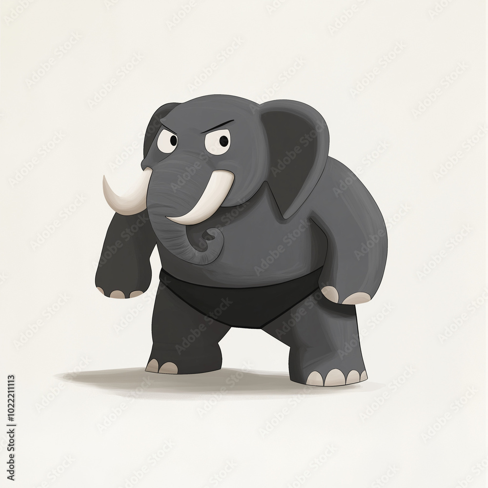 Another Monumental Wrestler Elephant Grappled in Steel for Unique Sports Displays Another Monumental Wrestler Elephant Grappled in Steel for Unique Sports Displays