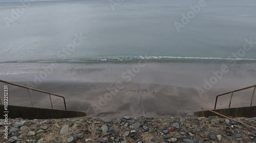雨の海