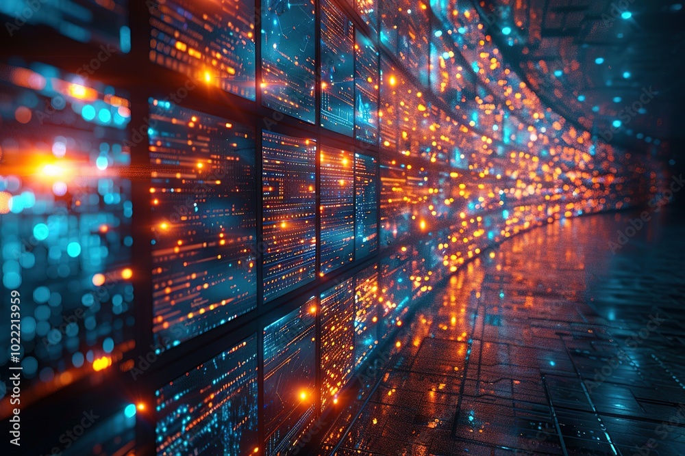 futuristic ai-driven newsroom news real-time free space technology v text job id networking business futuristic ai-driven newsroom news real-time free space technology v text job id networking business