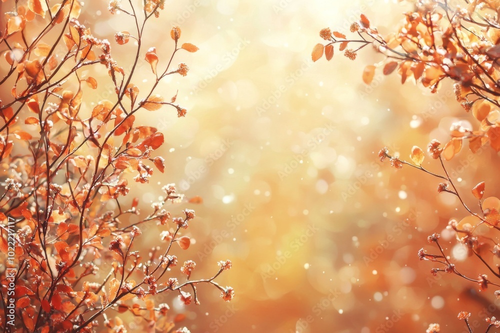 Fallen Leaves Season Background created with Generative AI Fallen Leaves Season Background created with Generative AI