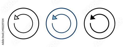 Refresh icon vector isolated on white background. Reload icon vector. Update icon. convert icon