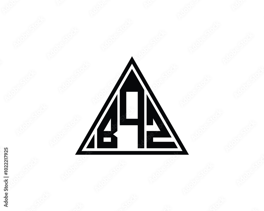 BQZ logo design vector template. BQZ BQZ logo design vector template. BQZ