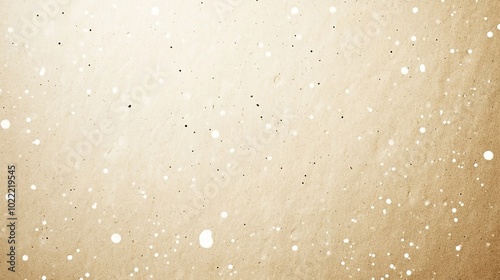 Textured Background with White Speckles on Beige Surface