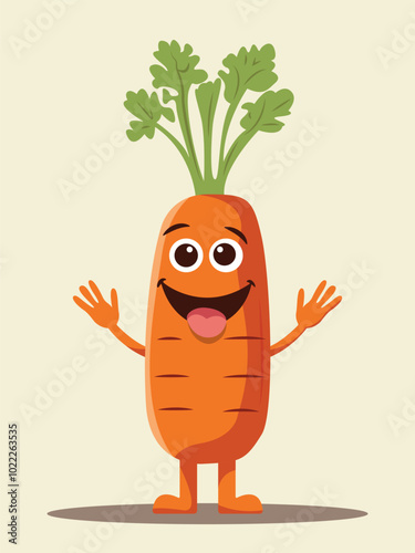 carrot character cartoon