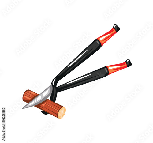 wooden scissors woodcutter tool industry