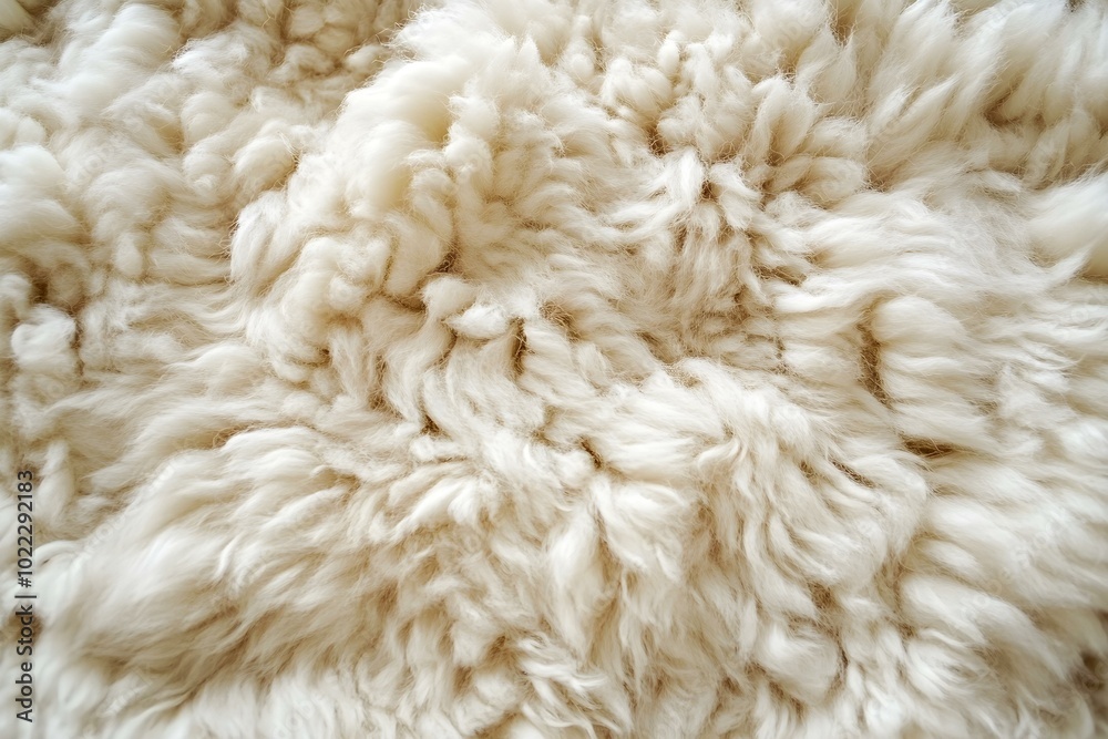 Sheep Wool Texture with White Fur Background Sheep Wool Texture with White Fur Background