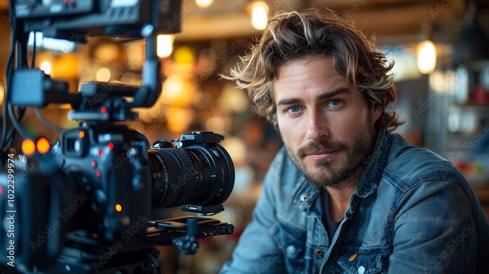Showcase effectiveness of video marketing by photographing a brand's YouTube channel with engaging and informative video content for subscribers Showcase effectiveness of video marketing by photographing a brand's YouTube channel with engaging and informative video content for subscribers