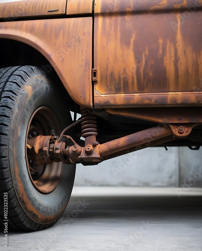 paints the car's undercarriage and suspension. Rust-Red Spray (24)