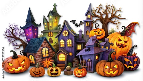 Get ready for Halloween with this versatile 3D PNG Cut Out Element Set! Spooky designs spark imagination for creative projects, crafts, and festive decorations.