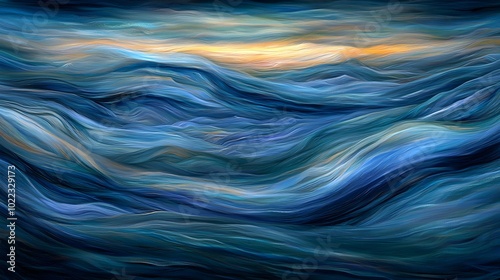 Visually striking abstract background featuring colorful waves and smooth flowing curves blending warm and cool tones for a harmonious yet vibrant and modern aesthetic