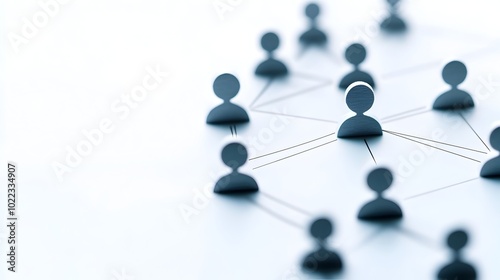 Detailed and Clean Organizational Chart Displaying the Hierarchical Structure Roles and Relationships within a Professional Corporate Setting