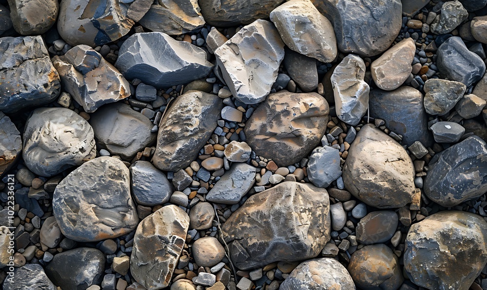 Stone rough background top view Stone rough background top view
