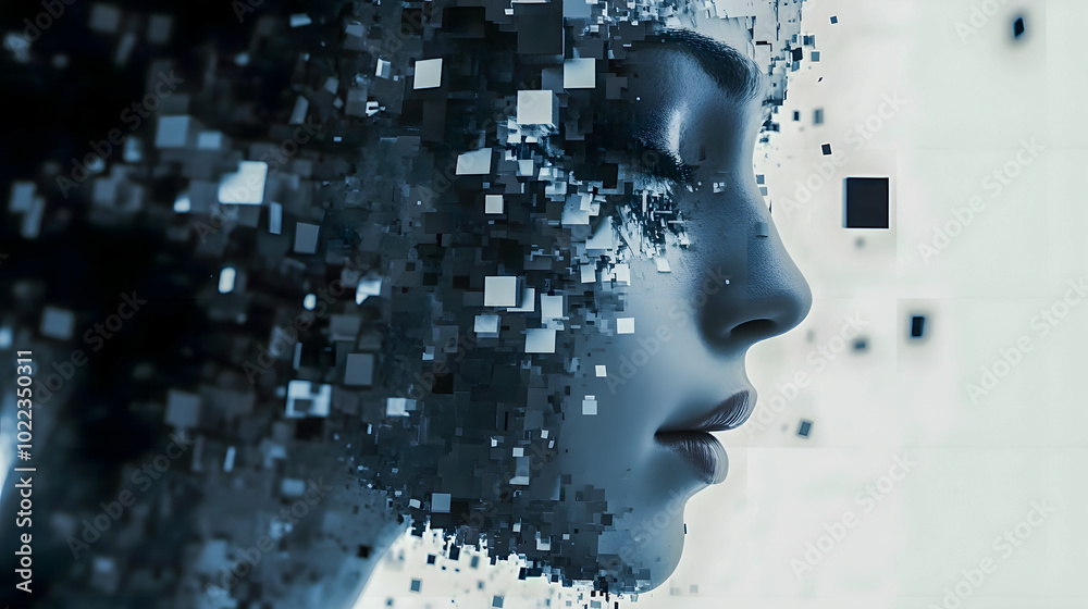 Digital Transformation of a Human Face Digital Transformation of a Human Face