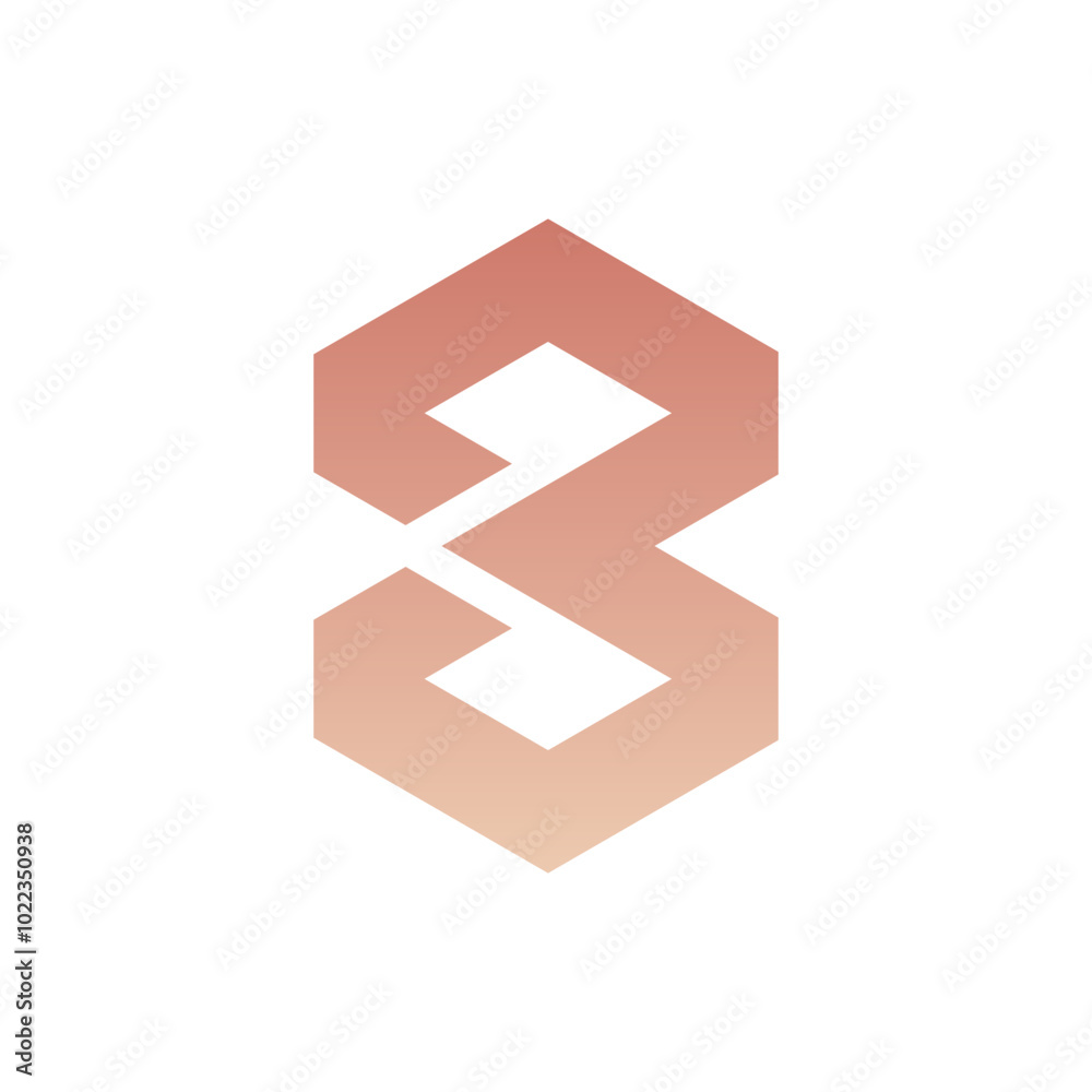 Obraz premium Monogram 8. Number 8. Number 8 design logo. Monogram letter mark 8 logo design. Monogram design vector logo. Monogram number 8 logo design. Simple number 8 monogram. Monogram 8 design logo. 