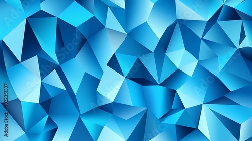 A mesmerizing composition of shiny blue lines and angles, embodying a sense of innovation and sophistication that is suited for professional website banners and flyers.