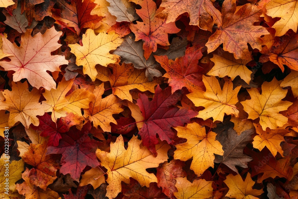 Fallen Leaves Season Background Fallen Leaves Season Background