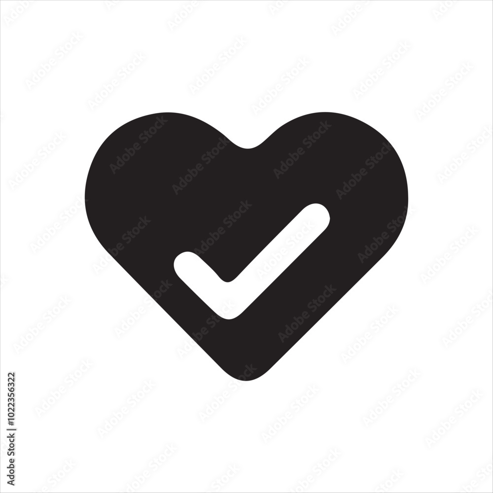  Hand-drawn heart icon vector illustration